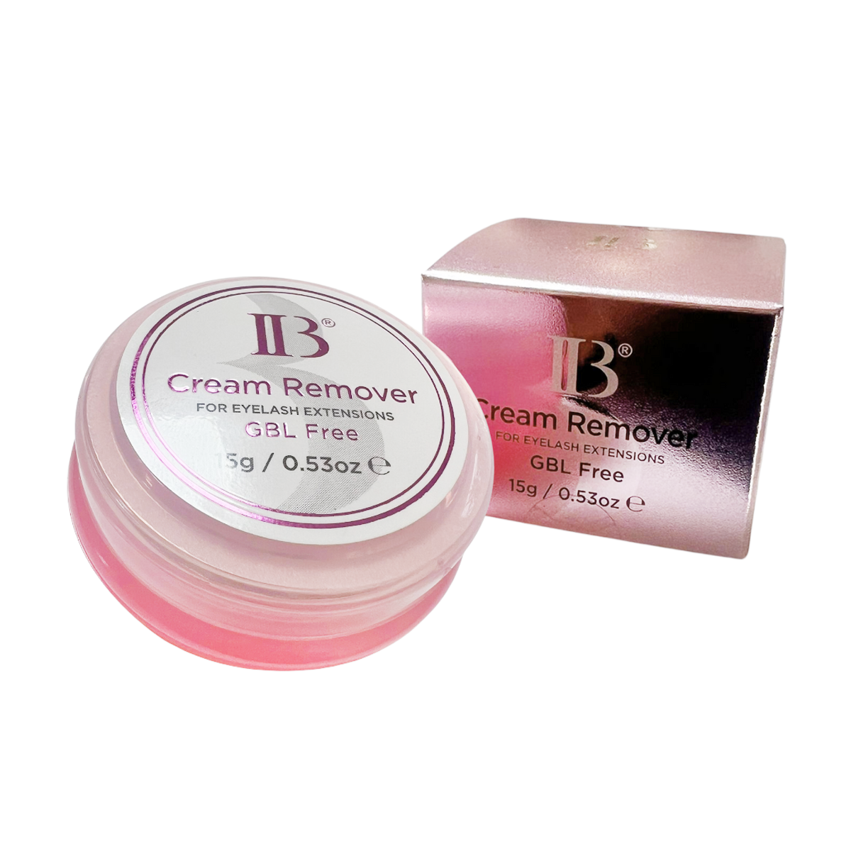 Removedor en crema ib para extensiones de pestanas 1