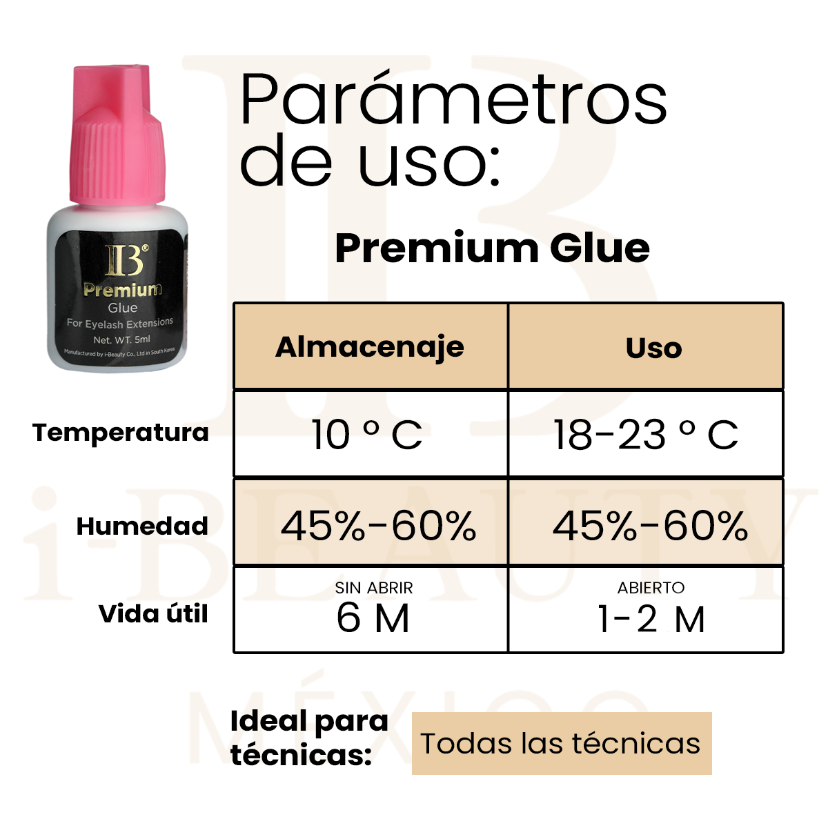 Adhesivo Premium Tapa Rosa