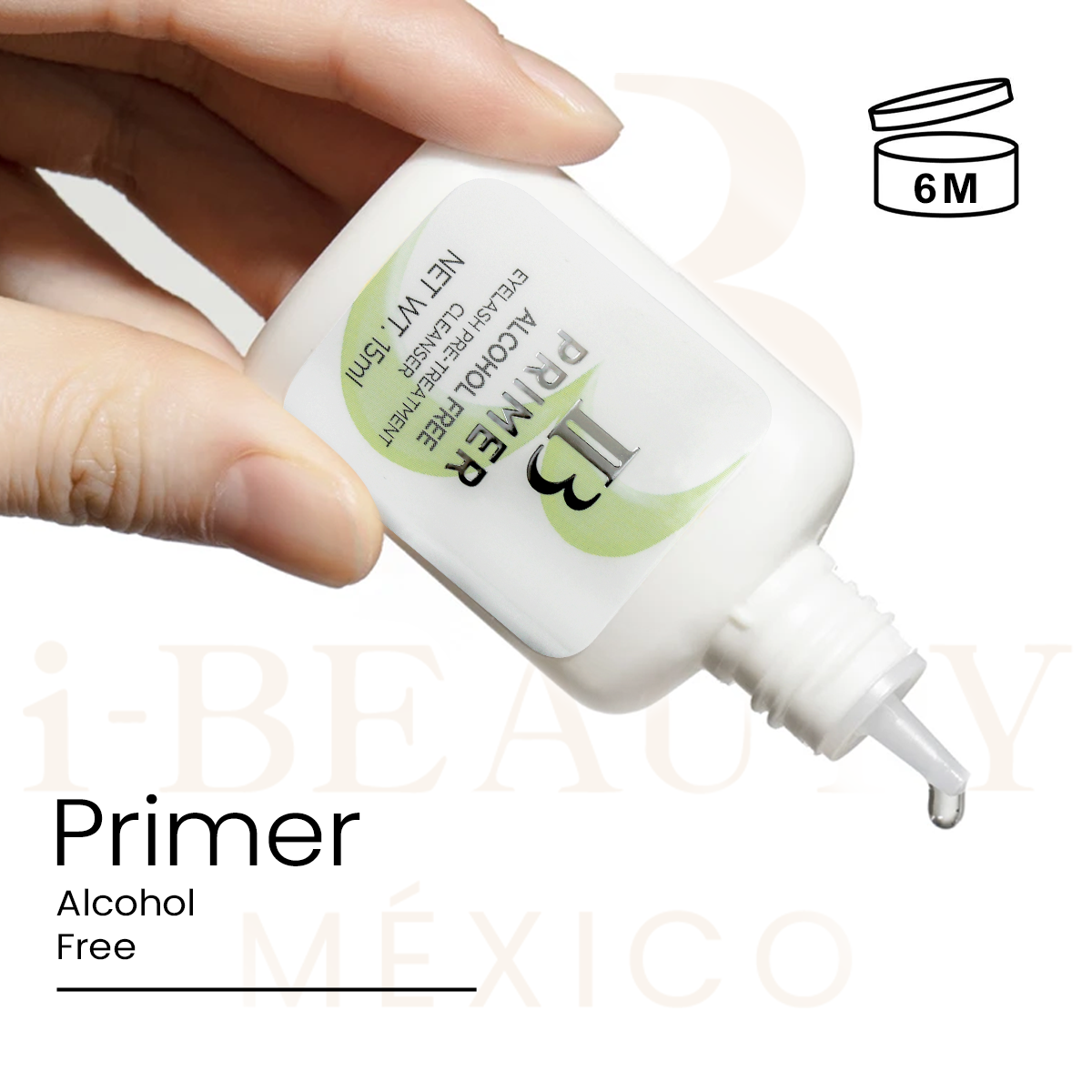 Tiempo de vida útil del primer alcohol free ib 