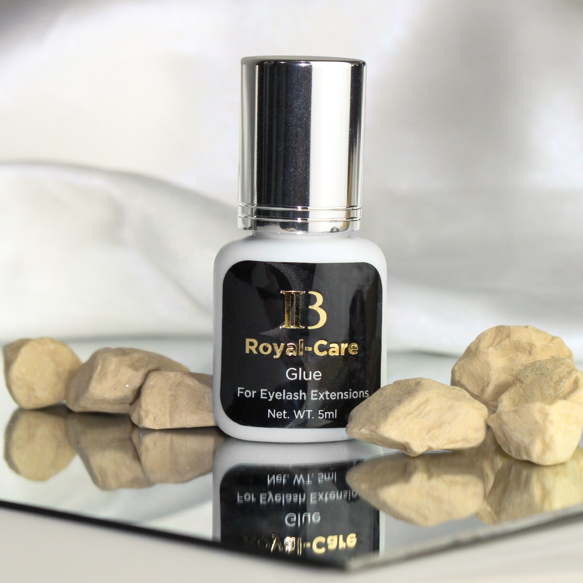 Adhesivo Royal Care tapa plateada IB