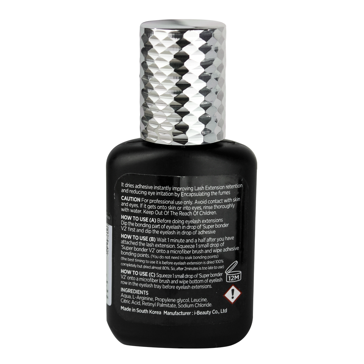 Ingredientes, precauciones y modo de uso del super bonder v2 tapa plateada ib