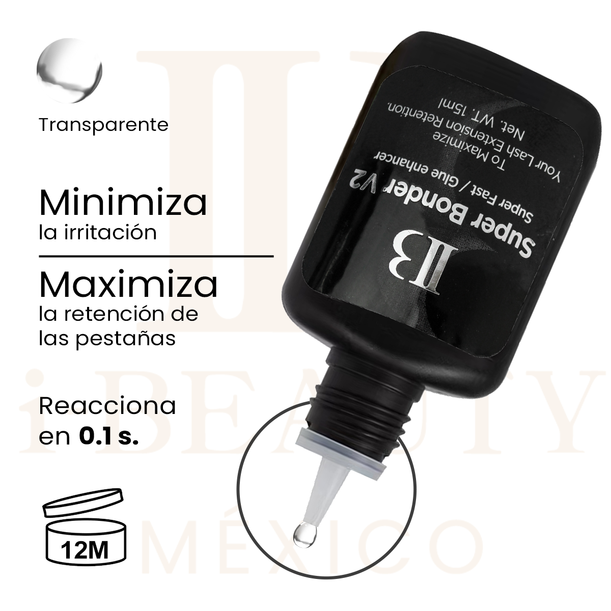 Características del super bonder V2 ib tapa plateada