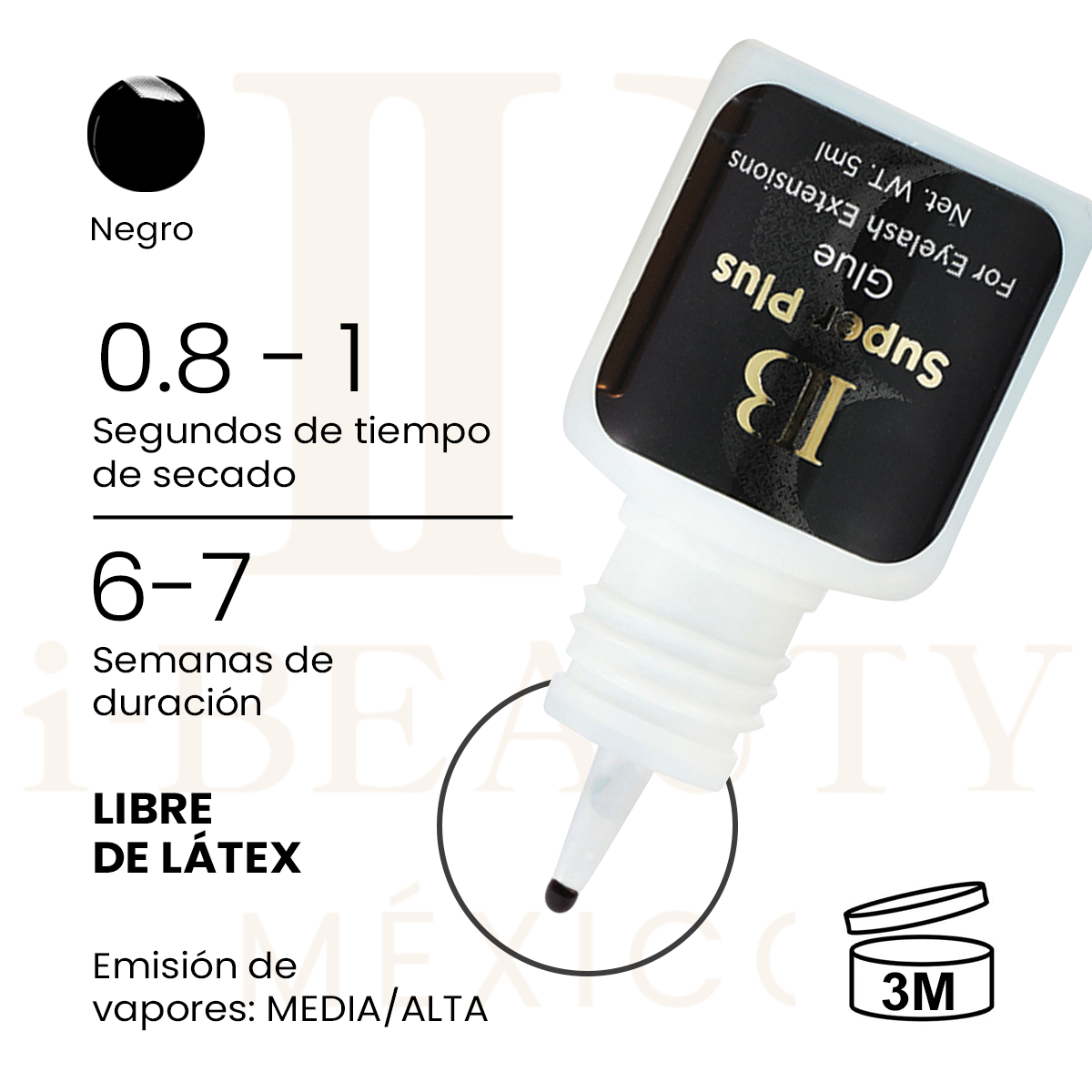 Tiempo de secado del adhesivo Super plus tapa dorada ib 