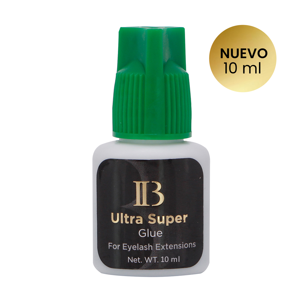 Nuevo tamaño del adhesivo ib tapa verde Ultra Super 10 ml
