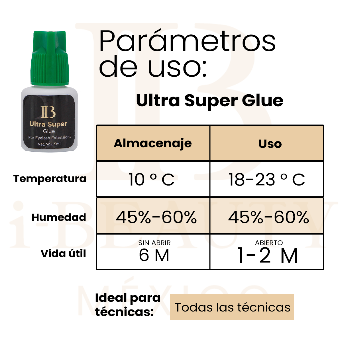 Adhesivo IB Tapa Verde Ultra Super